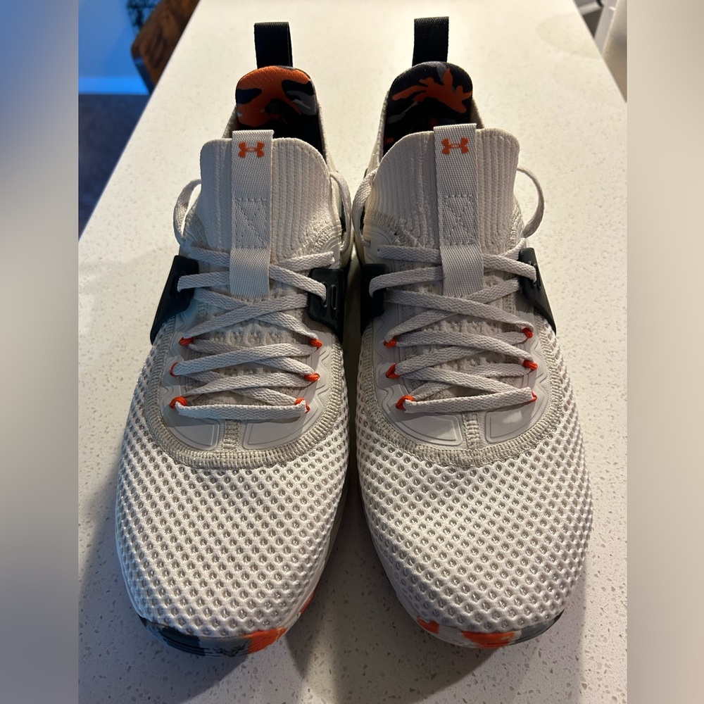 Under Armour Project Rock 4 Marble 'Stone Jet Grey' Sneakers Men's, Size 11.5
